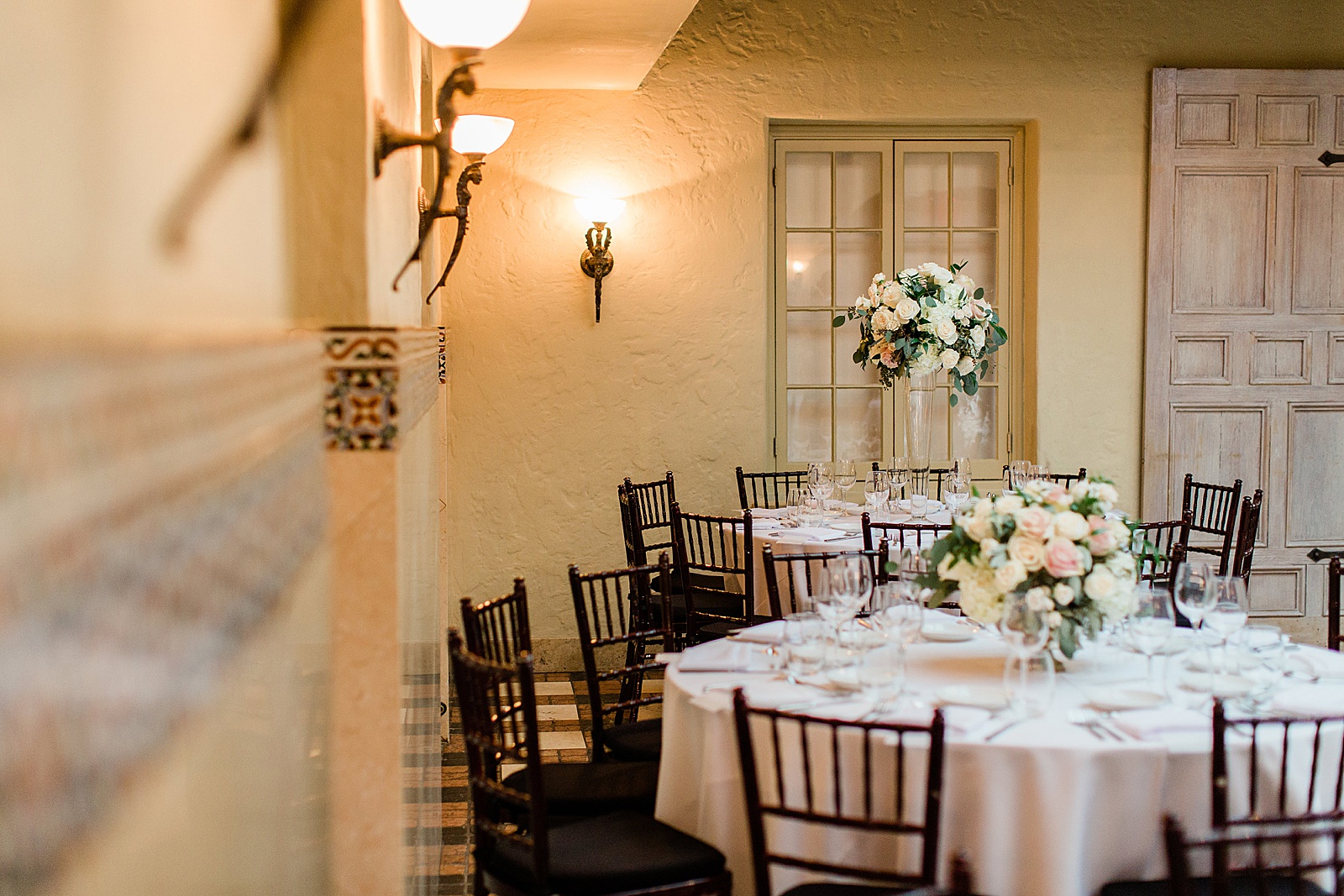 Modern Blush and Greenery Reception at The Addison designed by NYC Wedding Planner, Poppy + Lynn