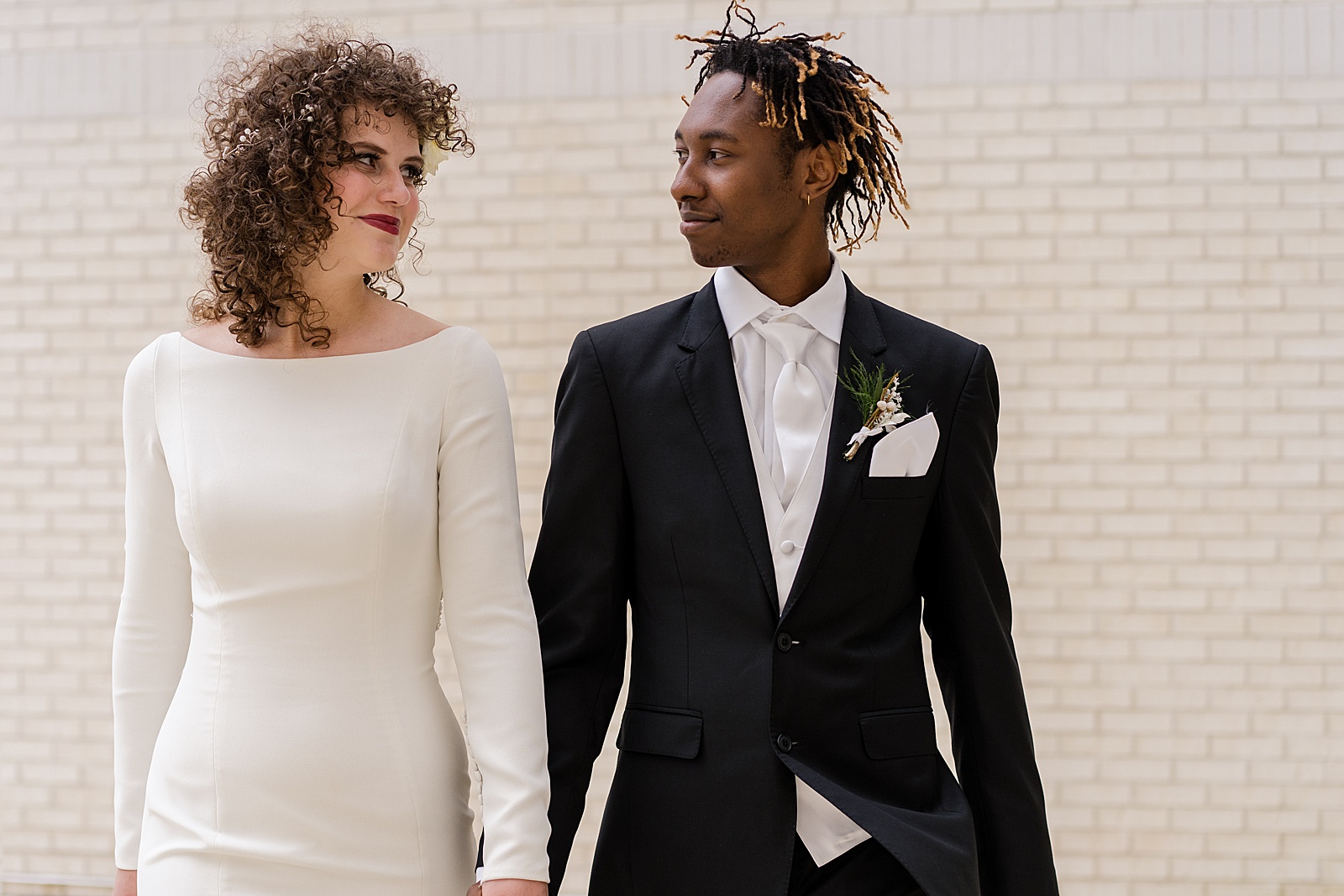 Black and White Abstract Modern Styled Wedding by NYC Wedding Planner, Poppy + Lynn