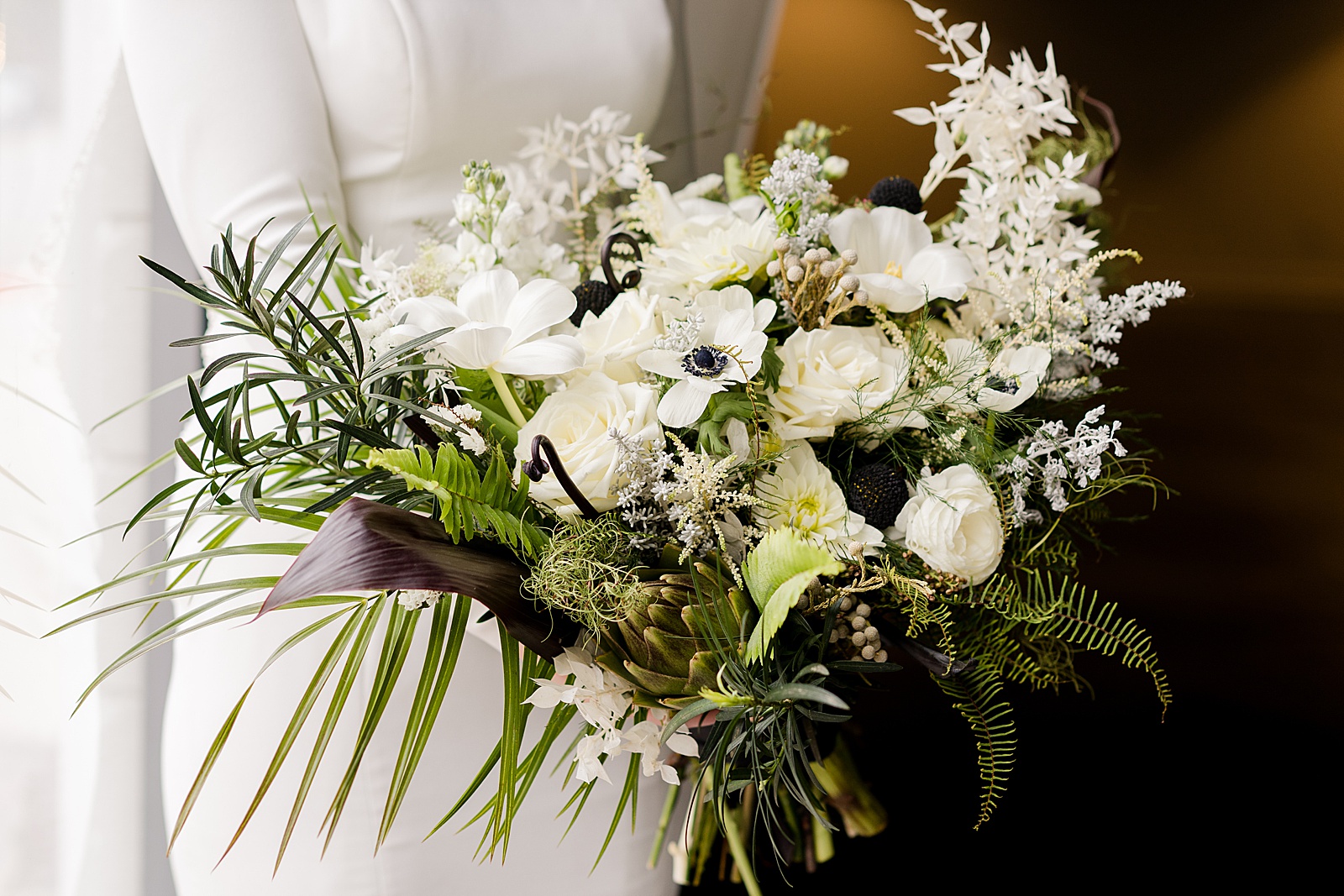 Black and White Abstract Modern Styled Wedding by NYC Wedding Planner, Poppy + Lynn